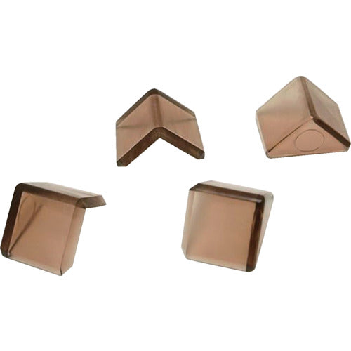 WAKI コーナーガードS TSL−005 クリアBR 4個入り