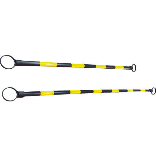 TRUSCO ガードバー 長さ1.5m イエローブラック