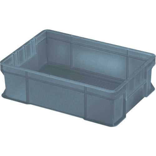 TRUSCO TTC型コンテナ 透明ブラック