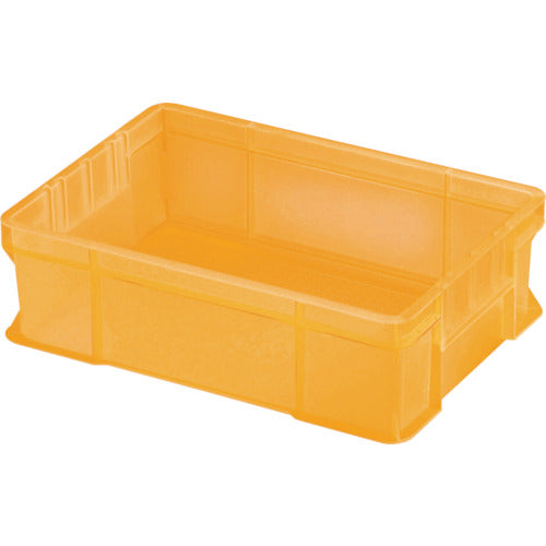 TRUSCO TTC型コンテナ 透明オレンジ
