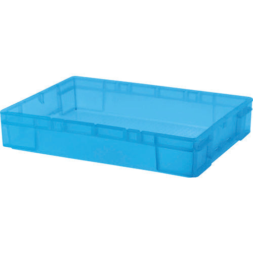 TRUSCO TTC2型コンテナ 透明ブルー