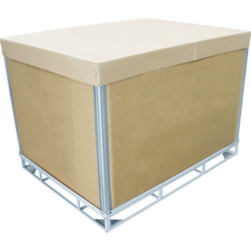 TRUSCO スクエアパレット 1100X1430X1040