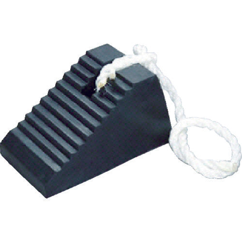 TRUSCO タイヤストッパー 黒