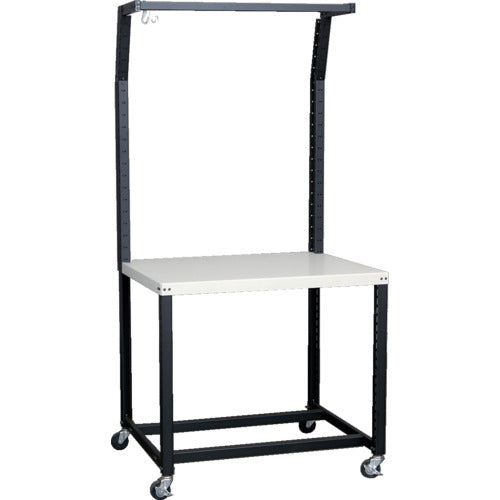 TRUSCO 拡張できるセル作業台 均等荷重50kg 900×700×H1890 キャスタータイプ
