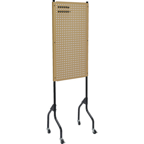 TRUSCO ライトパンチングパネル パネリーナ キャスター付 LS色