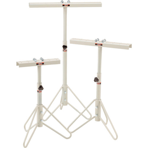 TRUSCO ホイールコンベヤ用スタンド W400XH650〜1100