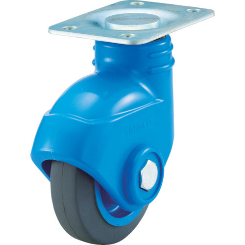 TRUSCO グランカート用 自在省音キャスターφ125 ゴム車