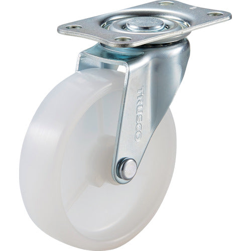 TRUSCO ルートバン・OCドーリー用自在キャスターφ75ナイロン車