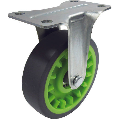 TRUSCO こまわり君Weego専用 省音固定G付きキャスターφ75 ライトグ