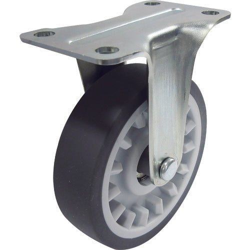 TRUSCO こまわり君Weego専用 省音固定G付きキャスターφ75 オフホワ