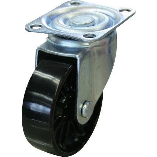 TRUSCO ルートバン用 自在キャスターφ75導電性(固定ピッチ仕様)