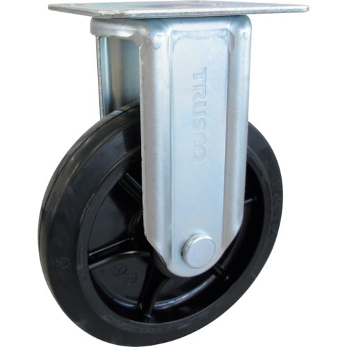 TRUSCO ハイテナー用 固定キャスターφ150 ゴム車