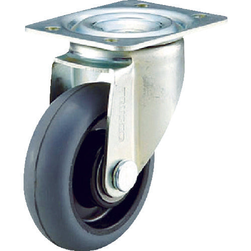 TRUSCO グランカート用 自在キャスターφ125 ゴム車