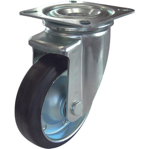 TRUSCO グランカート用 自在キャスターφ130 導電性ゴム車