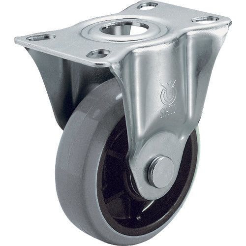 TRUSCO グランカート用 固定キャスターφ100 ウレタン車