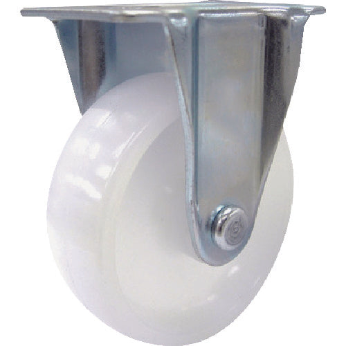 TRUSCO 台車用キャスター Φ100 ナイロン車 固定