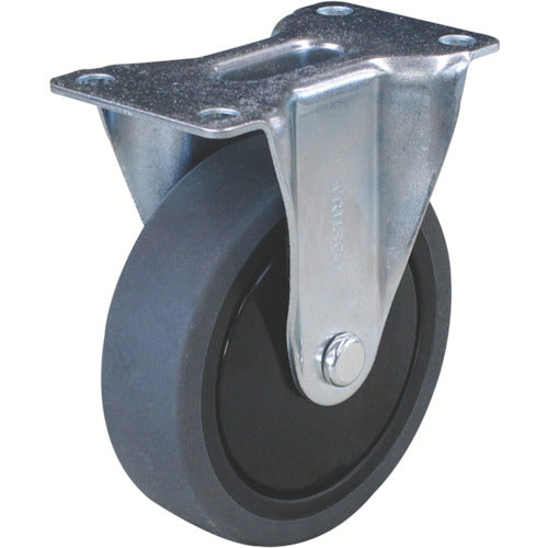 TRUSCO グランカート用 固定キャスターφ100 エラストマー車