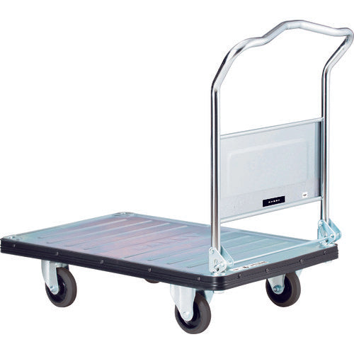 ダンディ スチール台車 ダンディDシリーズ タイプDA 折りたたみハンドル式 サイレントキャスター仕様 W900XD600