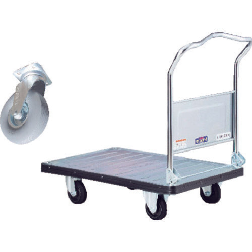 ダンディ スチール台車 ダンディDシリーズ タイプDA 折りたたみハンドル式 悪路用ノーパンクタイヤ仕様 W900XD600