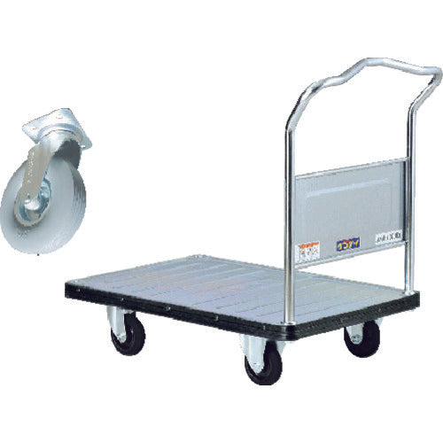 ダンディ スチール台車 ダンディDシリーズ タイプDA 固定ハンドル式 悪路用ノーパンクタイヤ仕様 W900XD600