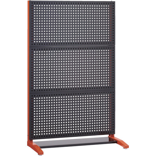TRUSCO UPR型パンチングラック H1450 黒オレンジ
