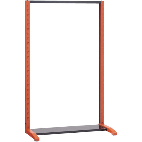 TRUSCO UPR型パンチングラック枠のみ H1450 黒オレンジ
