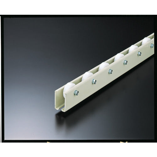 TRUSCO ホイールコンベヤ 樹脂製Φ38X12 P75XL1800