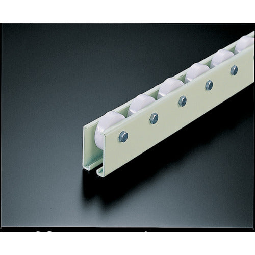 TRUSCO ホイールコンベヤ 樹脂製Φ38X12 P75XL3000