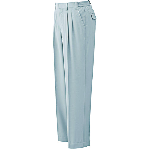 ミドリ安全 静電気帯電防止作業服ベルデクセルESDシリーズワークパンツ シルバーグレー