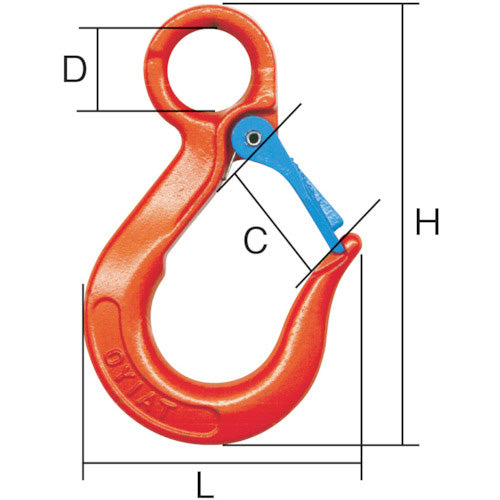 大洋 Vフック用バネ金具