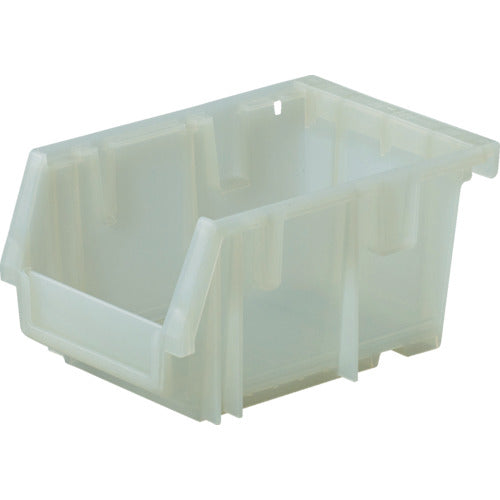 TRUSCO VN型コンテナ 0.6L クリアグレー