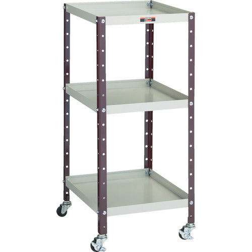 TRUSCO V型ツールワゴン 350X420XH798 3段