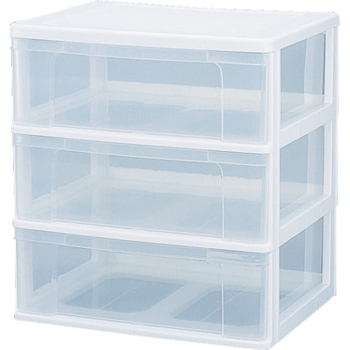 IRIS 221330 ワイドチェスト クリア W-545