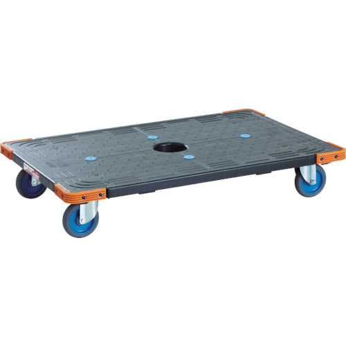 ワコーパレット エコフラットキャリー(エアーキャスター グレータイヤ仕様)