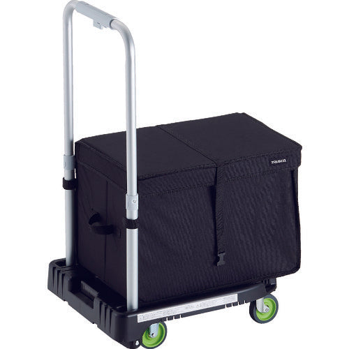 TRUSCO 樹脂台車 カルティオミニ weego 省音車輪 ブラック THB付