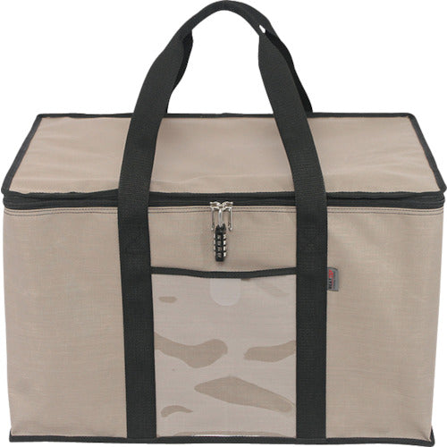 SANEI 折り畳みコンテナバッグ 50L グレージュ