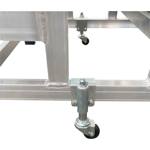 TRUSCO 溶接一体構造型作業台用 スプリング式キャスター(4個1セット)