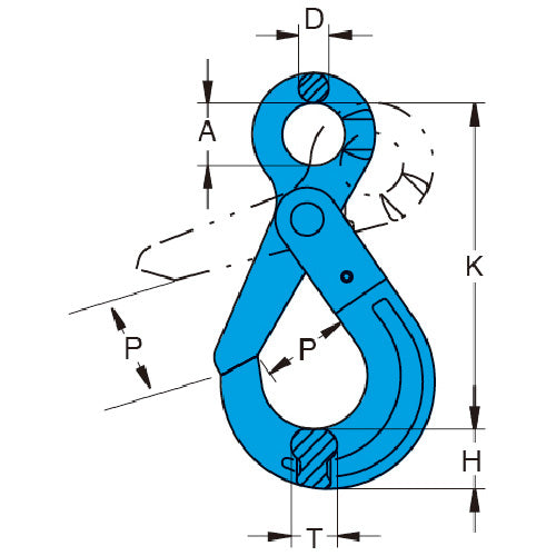 YOKE G−100 ロッキングフック(アイタイプ)