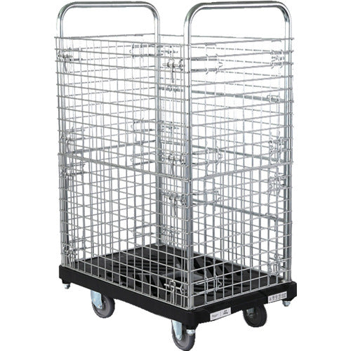 ダンディ プラスチック台車 ダンディXシリーズ タイプXA 高カゴ台車 W935×D605