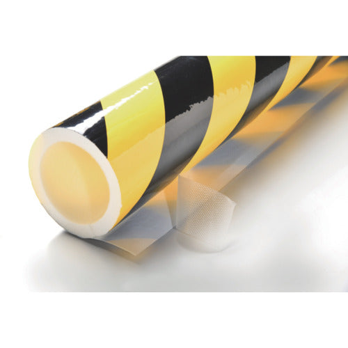 日東エルマテ パイププロテクター 内径18mm×外径38mm イエロー/ブラック