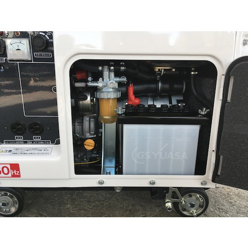 YANMAR 空冷式ディーゼル発電機(交流専用)周波数50㎐