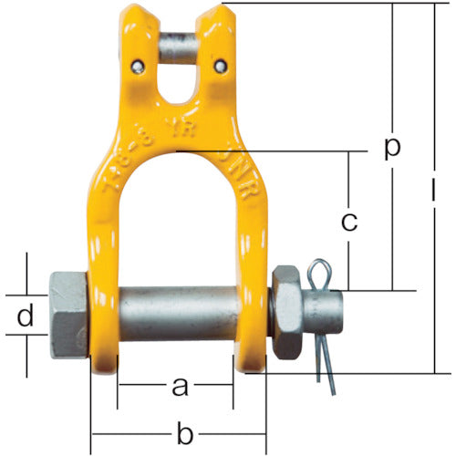 象印 クビレスシャックル 1.6t (YR-07)