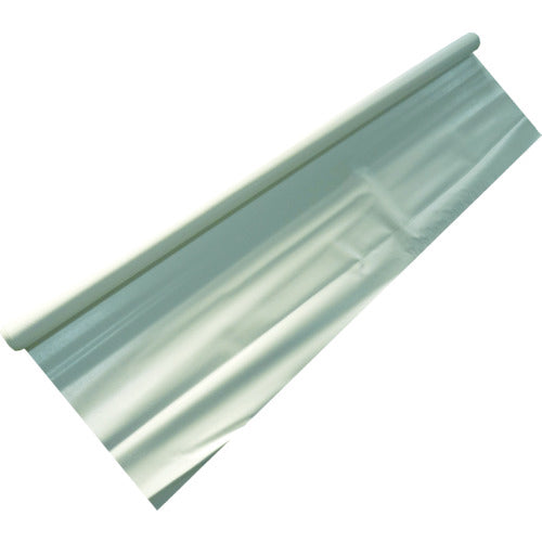 萩原 トラックシートエステル帆布クロス無鉛品ホワイト 1.85m×50m