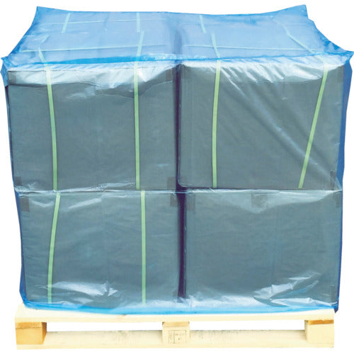 アサヒ カラーパレットカバー 1150×1150×1300mm (静電タイプ)青