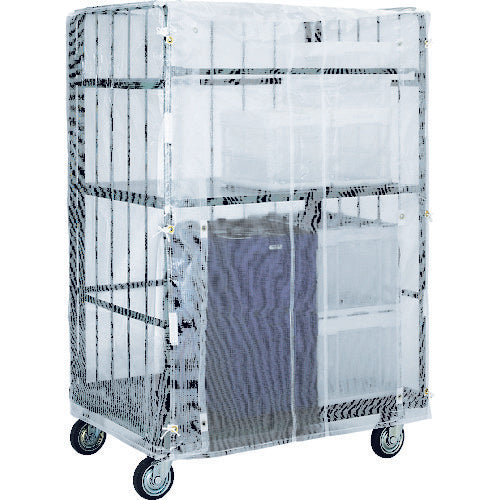 TRUSCO ハイテナー用カバー 800×600×1700用 半透明 紐付