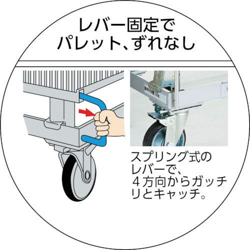 TRUSCO ネットパレットカー 800×1000mm