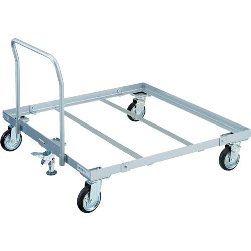 TRUSCO パレット台車 1200×1000mm ハンドル/ストッパー付 TRUSCO パレット台車 1200×1000mm ハンドル/ストッパー付