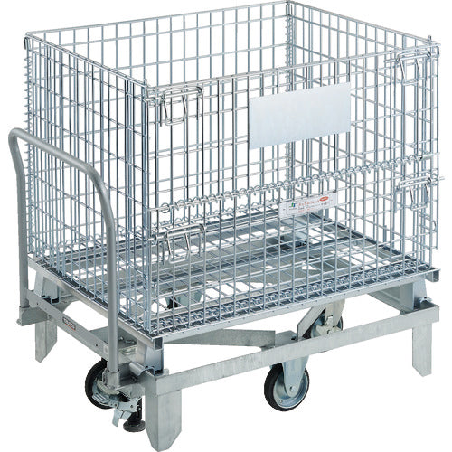 TRUSCO ネットパレット台車 0810用 Lストッパー付