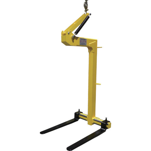 MK パレットハンガー(幅スライドタイプ)定格荷重1t 総高さ2110mm