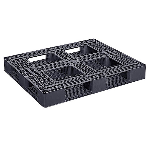 日本プラパレット 高強度プラスチックパレット(片面四方差し)12型 18.5kg【送料無料】